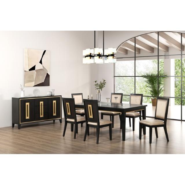 Large Picture of Furniture of America Kenyada FM3401ES-T Dining Table