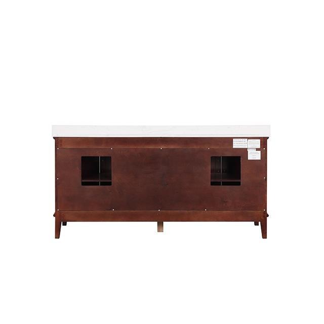 Large Picture of Furniture of America Almeria TM-CT005WH-72+07CH Vanity Set