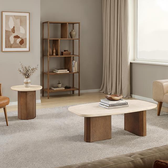 Large Picture of Furniture of America Florian FM47013BR-C-PK Coffee Table