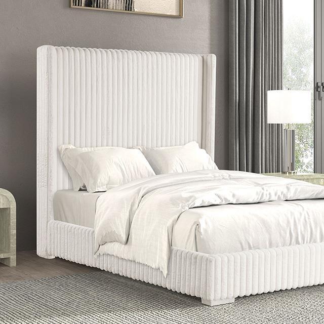 Furniture of America Cadwell FM7120WH-Q Queen Bed