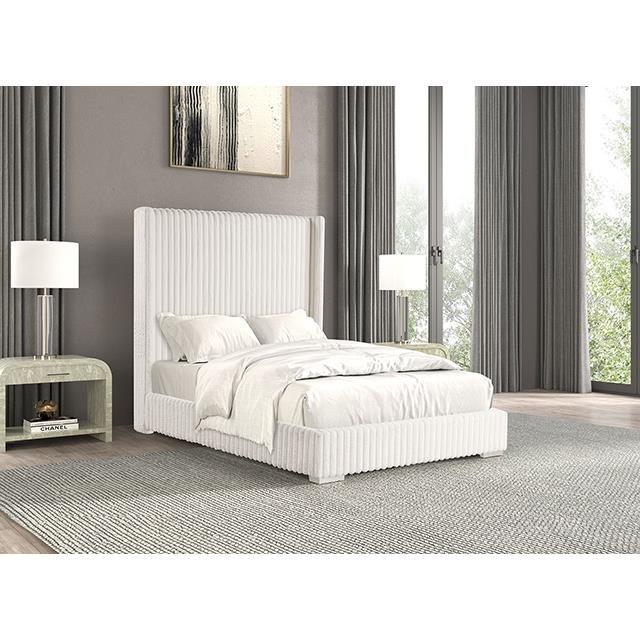 Large Picture of Furniture of America Cadwell FM7120WH-Q Queen Bed