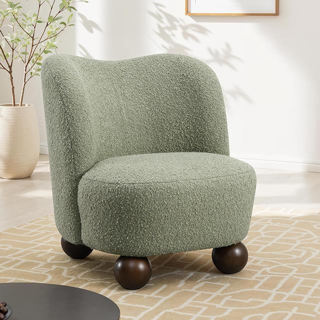 Furniture of America Karey FM-AC6010GR Accent Chair