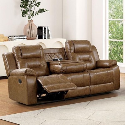 Furniture of America Ezekius FM6011BR-SF-M Sofa