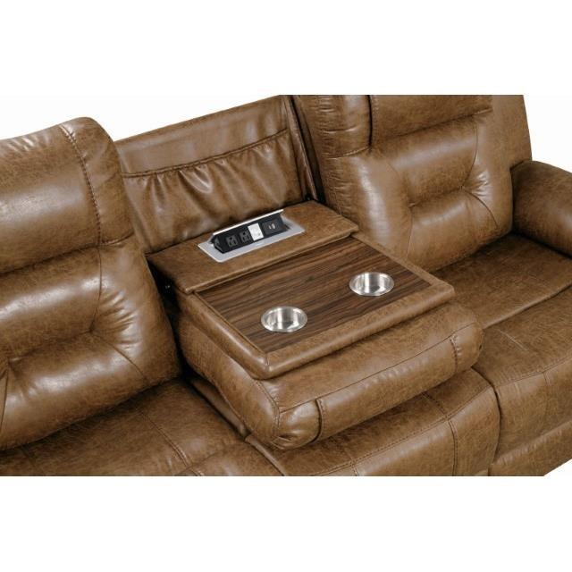 Large Picture of Furniture of America Ezekius FM6011BR-SF-M Sofa