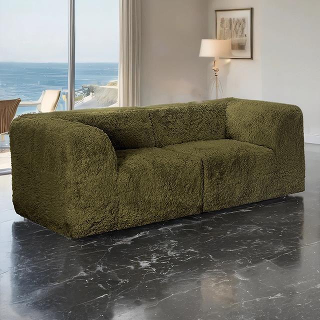 Large Picture of Furniture of America Nappi FM62102GR-LV-PK Loveseat