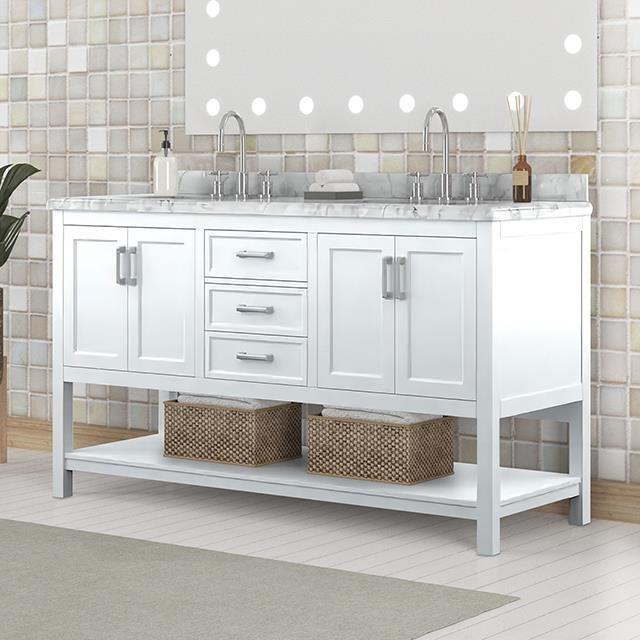 Furniture of America Reston TM-VS001WH-72