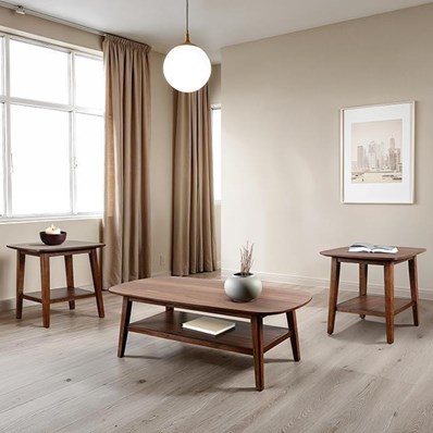 Furniture of America Lethia TM4008-3PK 3 pc Occasional Tables