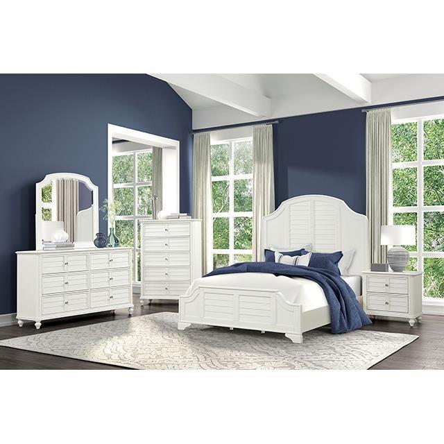 Large Picture of Furniture of America Whitehaven FM7708WH-N Nightstand