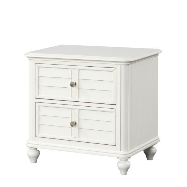 Large Picture of Furniture of America Whitehaven FM7708WH-N Nightstand