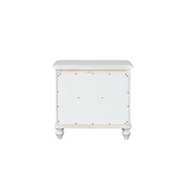 Large Picture of Furniture of America Whitehaven FM7708WH-N Nightstand