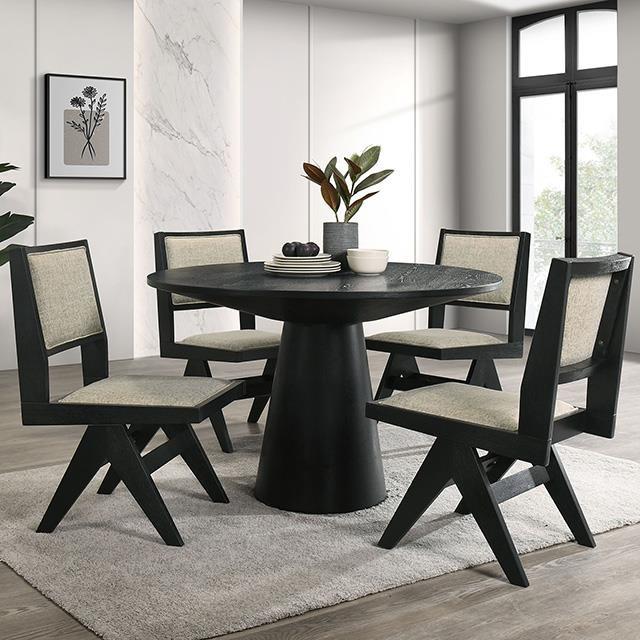 Furniture of America Tottenham FM3222BK-RT-48-TABLE