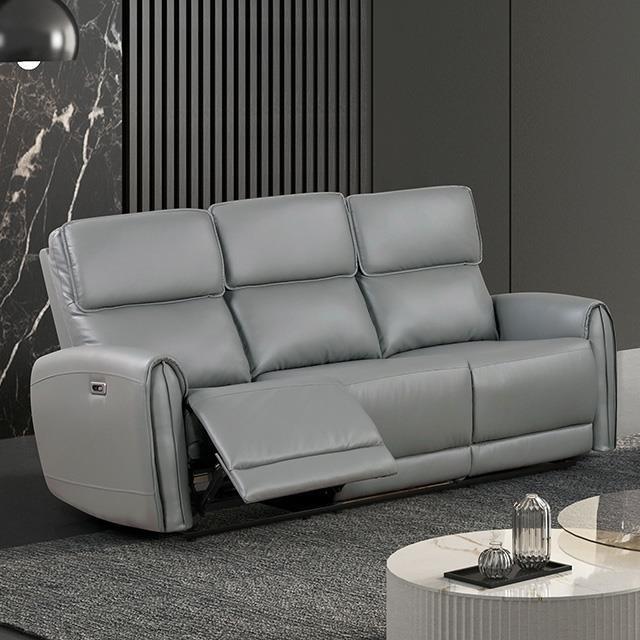 Large Picture of Furniture of America Schlieren FM6012GY-SF-PM Power Sofa