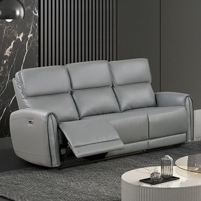 Furniture of America Schlieren FM6012GY-SF-PM Power Sofa