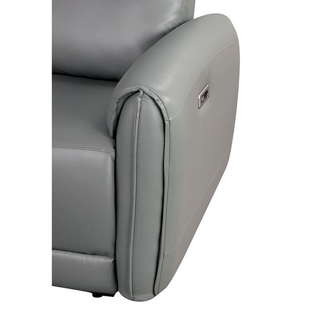 Large Picture of Furniture of America Schlieren FM6012GY-SF-PM Power Sofa