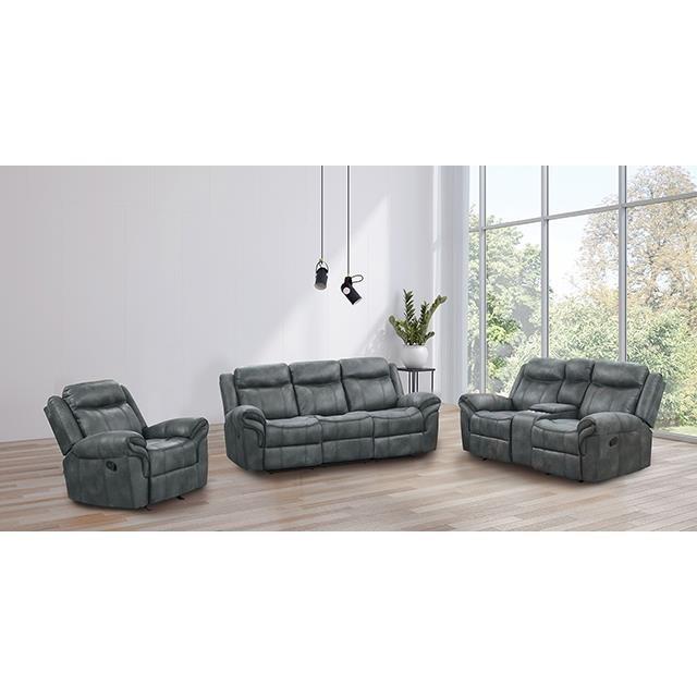 Large Picture of Furniture of America Agata NX6001DG-SF Manual Sofa