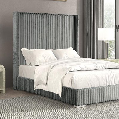 Furniture of America Cadwell FM7120GY-EK King Bed
