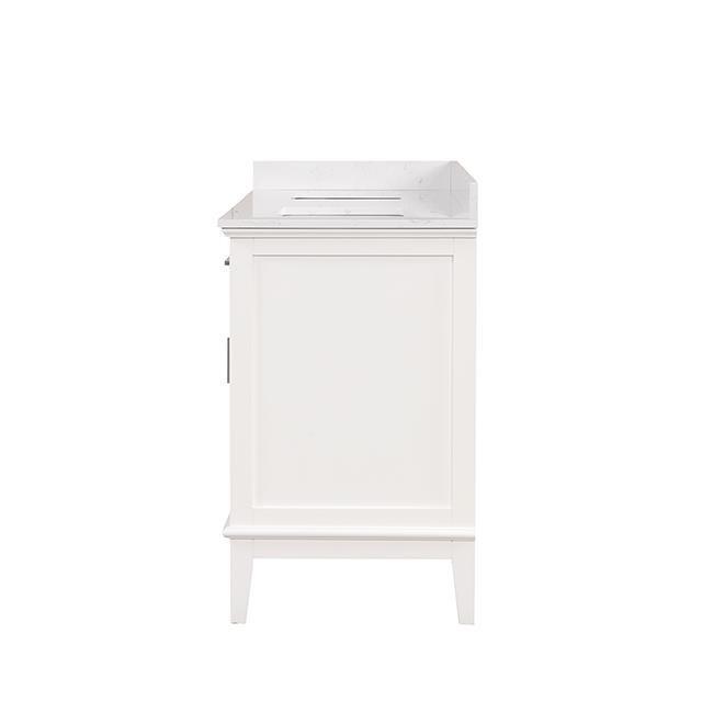 Large Picture of Furniture of America Rimini TM-CT004WH-60+04WH Vanity Set