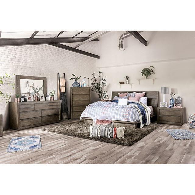Large Picture of Furniture of America Pickstown FOA7491Q-BED Queen Bed