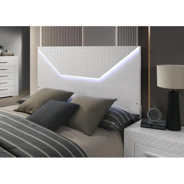 Large Picture of Furniture of America Whitby FM7216WH-EK-BED King Bed