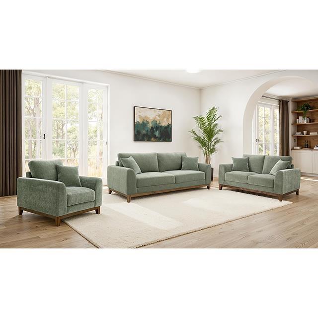 Large Picture of Furniture of America Watton FM64008GR-LV Loveseat