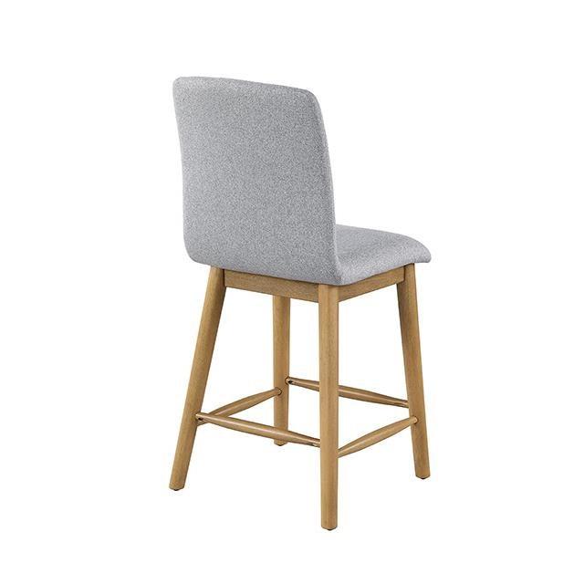 Large Picture of Furniture of America Tangier FM37009NT-PC-2PK Set Of 2 Counter Height Chair