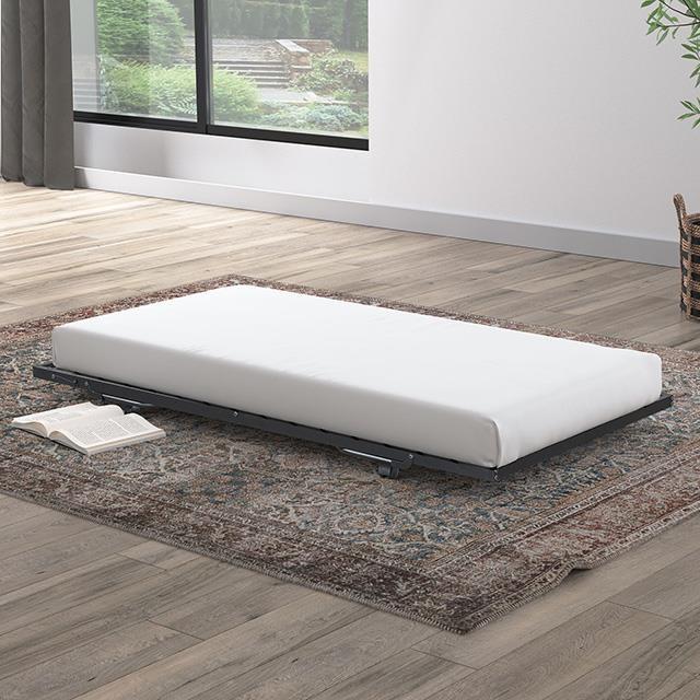 Furniture of America Ivana FM-TR900BK Universtal Metal Trundle