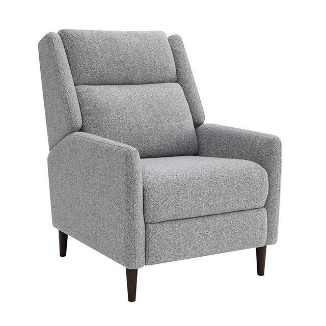 Large Picture of Furniture of America Psyche FM-AC6009GY Pushback Recliner