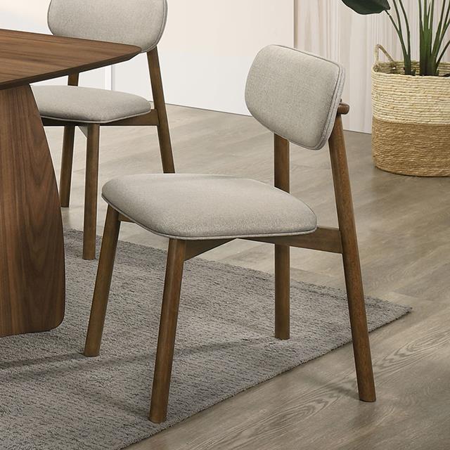 Furniture of America Alnwick FM3217WN-SC-2PK Set Of 2 Side Chair