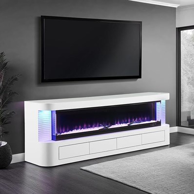Furniture of America Luken FM-AC8010WH-TV 71