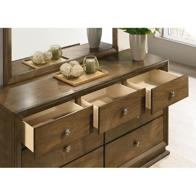 Large Picture of Furniture of America Kirkham FM7213WN-D 7-Drawer Dresser
