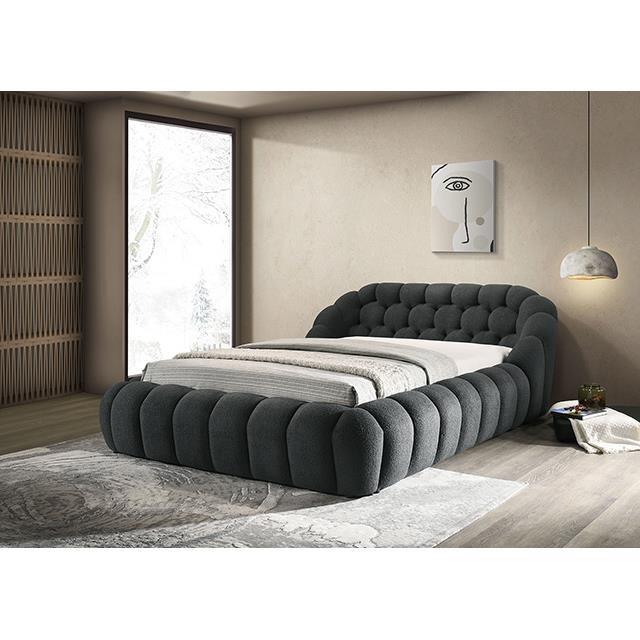 Large Picture of Furniture of America Newquay FM7260BK-Q-BED Queen Bed