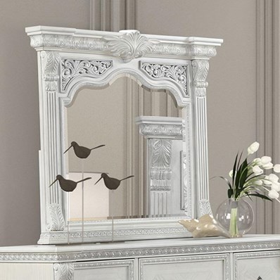 Furniture of America Promenade FM70001WH-M Mirror