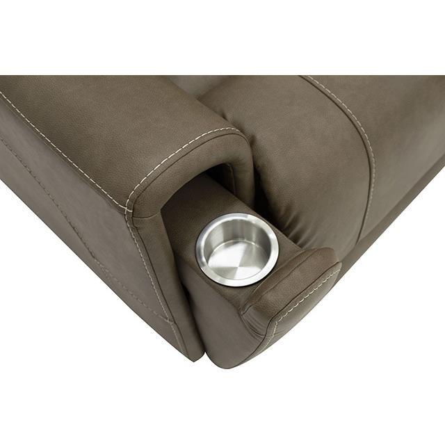 Large Picture of Furniture of America Orpheus FM68100BR-SECT-LC