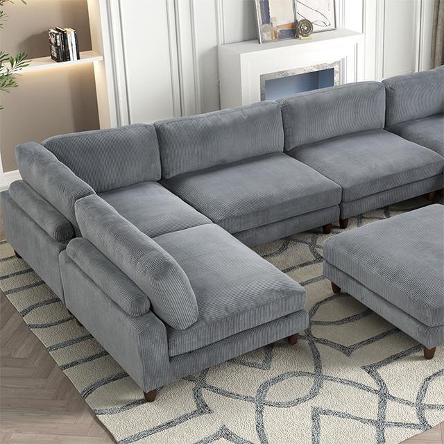 Furniture of America Dagenham FM6800GY-A