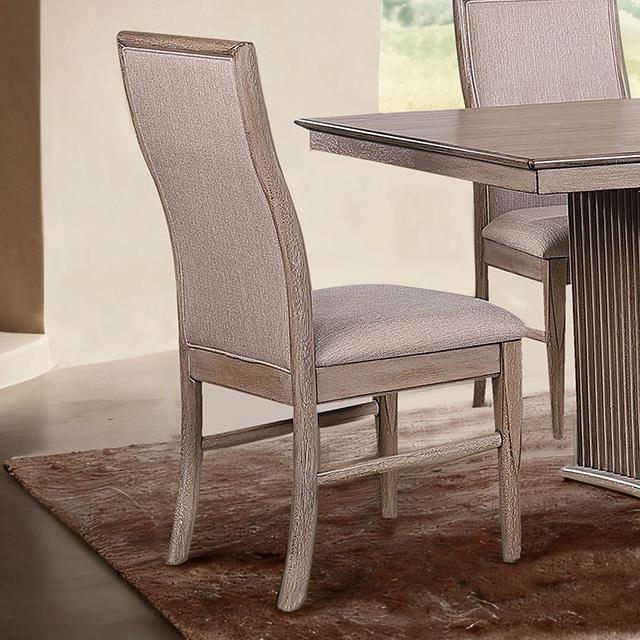Large Picture of Furniture of America Ellesmere FM3230NT-SC-2PK Set Of 2 Side Chair