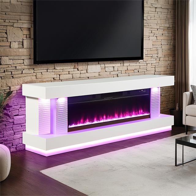 Large Picture of Furniture of America Peseux FM-AC8009WH-TV 71