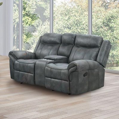 Furniture of America Agata NX6001DG-LV Glider Recliner Loveseat