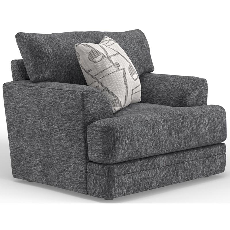 Large Picture of Jackson Furniture Tyson 244201 Chair - Slate