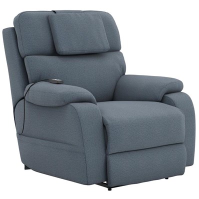 Catnapper Dreamtime 642567 Power Headrest Power Lay Flat Recliner with CR3 Heat/Massage/Zero Gravity - Haze