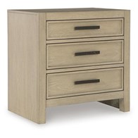 Signature Design by Ashley Calmoro B602-93 Three Drawer Night Stand (Nightstands - 3 Drawers)