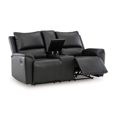 Signature Design by Ashley Glossmore PCU1170094C DBL Reclining Loveseat with Console