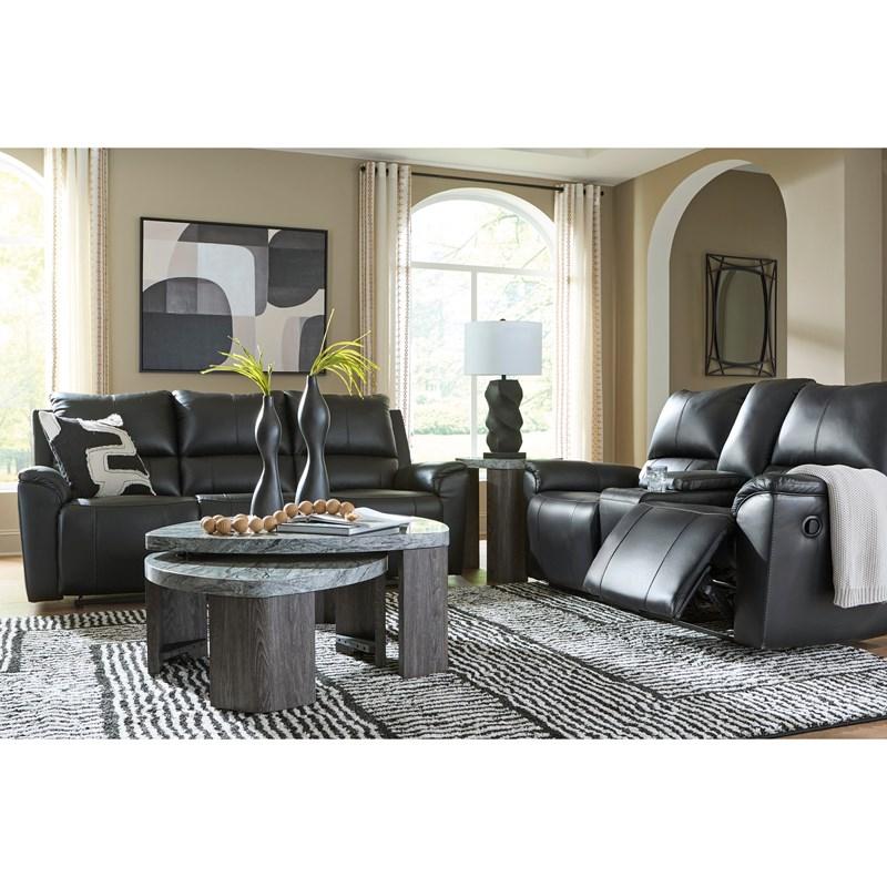 Large Picture of Signature Design by Ashley Glossmore PCU1170088C Reclining Sofa