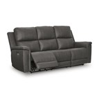 Signature Design by Ashley Bleckley PCU1200015C Power Reclining Sofa with Adjustable Headrest