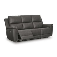 Signature Design by Ashley Bleckley PCU1200015C Power Reclining Sofa with Adjustable Headrest (Sofas - Power Recline)
