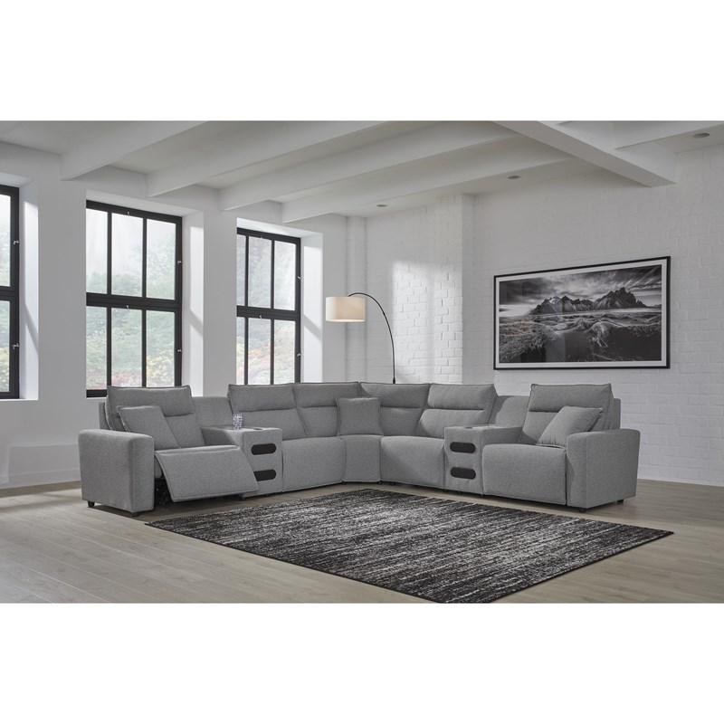 Large Picture of Signature Design by Ashley ModMax II 6590658C LAF Zero Wall Power Recliner
