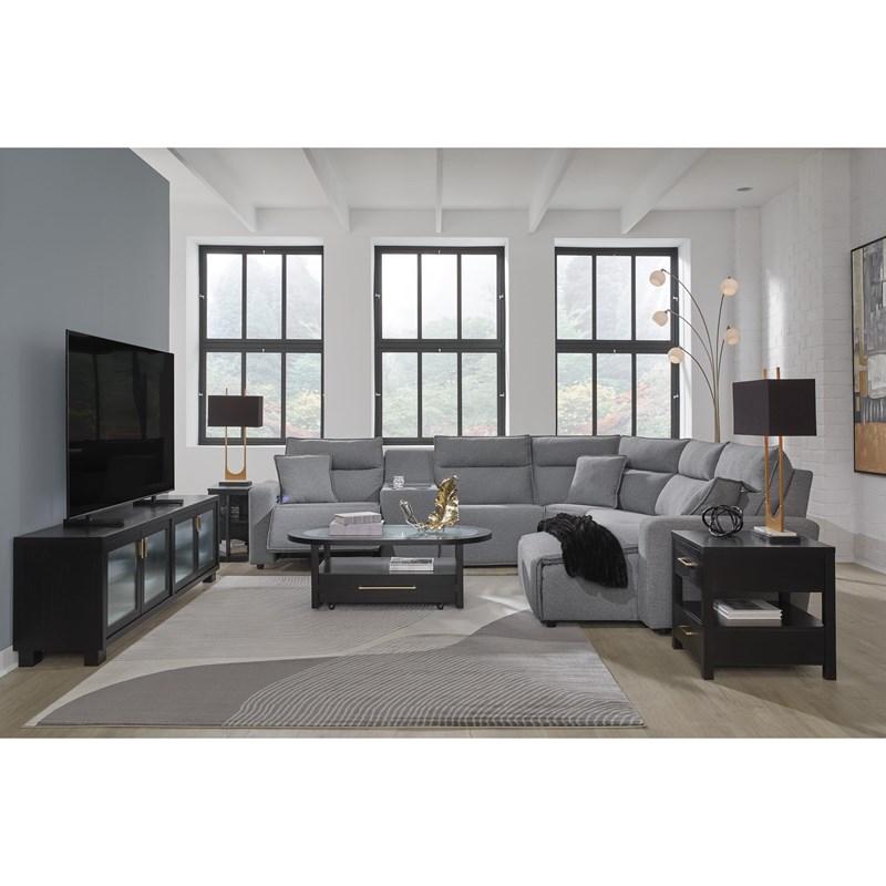 Large Picture of Signature Design by Ashley ModMax II 6590658C LAF Zero Wall Power Recliner