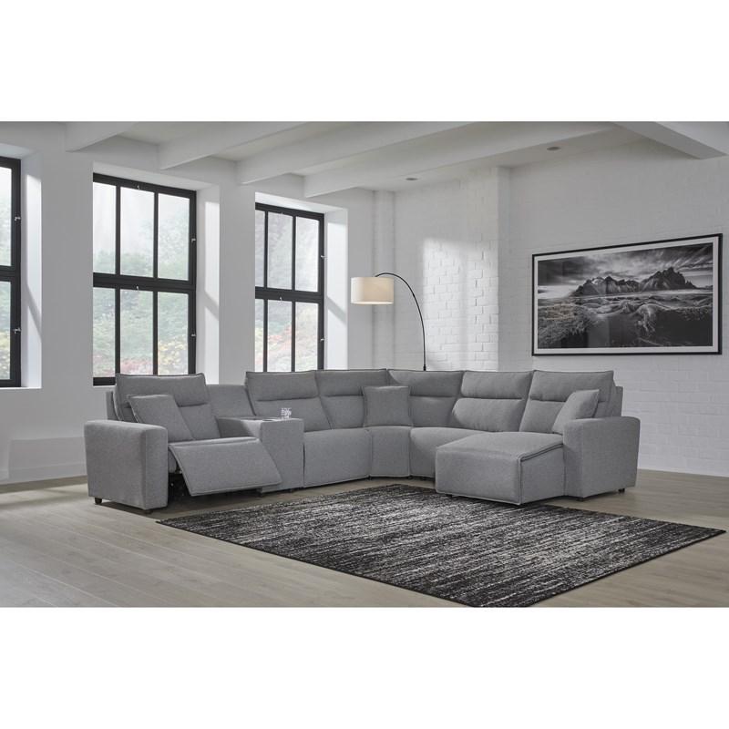 Large Picture of Signature Design by Ashley ModMax II 6590658C LAF Zero Wall Power Recliner