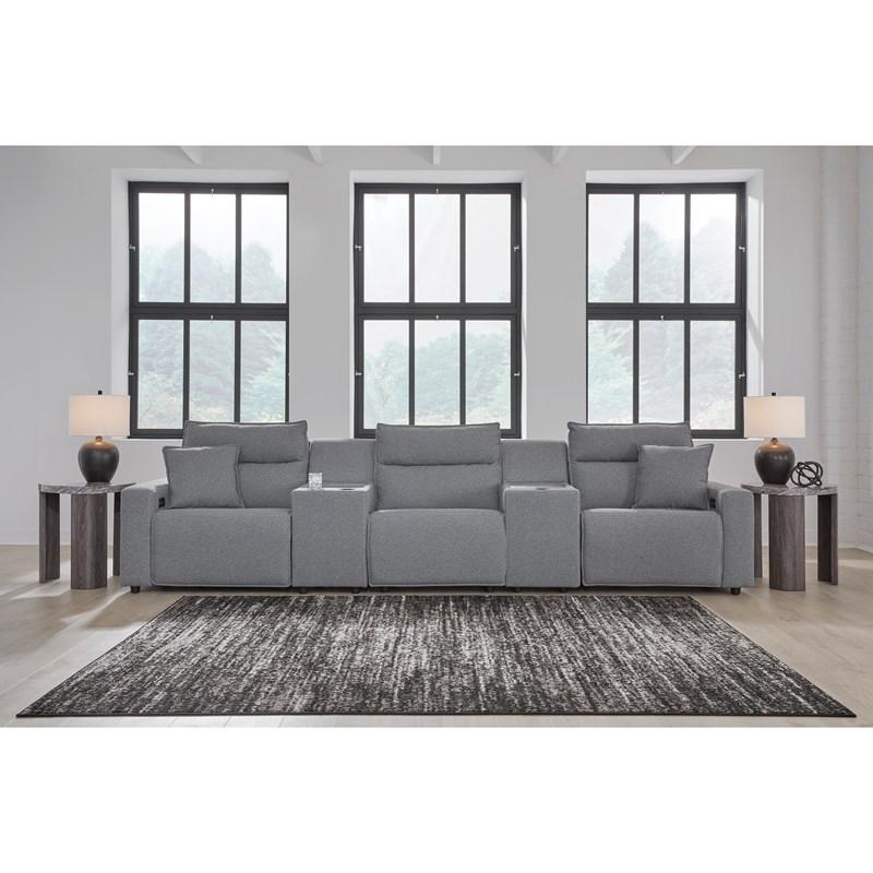 Large Picture of Signature Design by Ashley ModMax II 65906S14C 5 pc Power Reclining Sectional