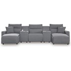 Signature Design by Ashley ModMax II 65906S16C 5 pc Power Reclining Sectional with Chaise