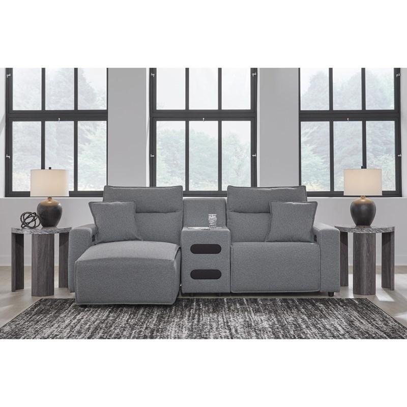 Large Picture of Signature Design by Ashley ModMax II 65906S18C 3 pc Power Reclining Sectional with Chaise